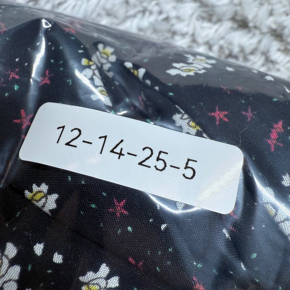 Easel Mini Dress Large Black Floral Print Pintuck Boho Western Rodeo Hippie Chic - Picture 9 of 9